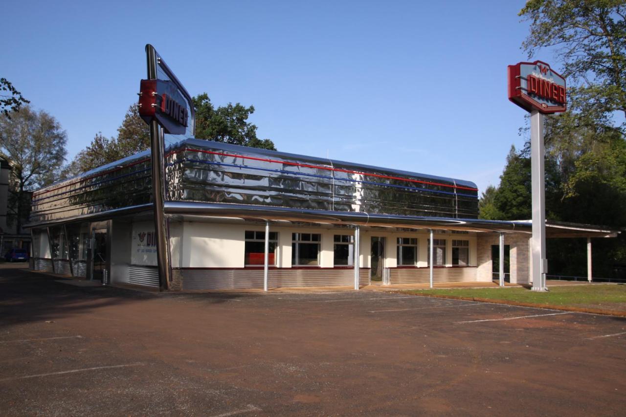 Themenhotel 50'S Ville Motel Chemnitz Exterior foto